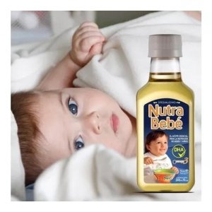 Aceite Omega 3 Para Bebes Y Niños Epa+ Dha Nutrasmart 240 Ml
