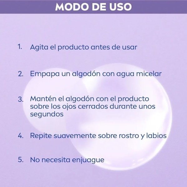 Agua Micelar Nivea Loción Sensitive 400ml - Imagen 3