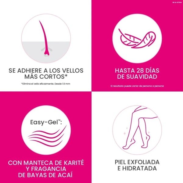 Bandas Depilatorias Veet Para Axila Y Bikini 16 Unidades - Imagen 3