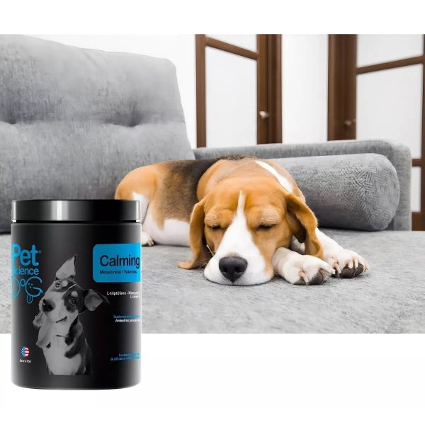 PetScience - Dog Calming 240g,60 Tabletas Masticables Suaves - Imagen 2